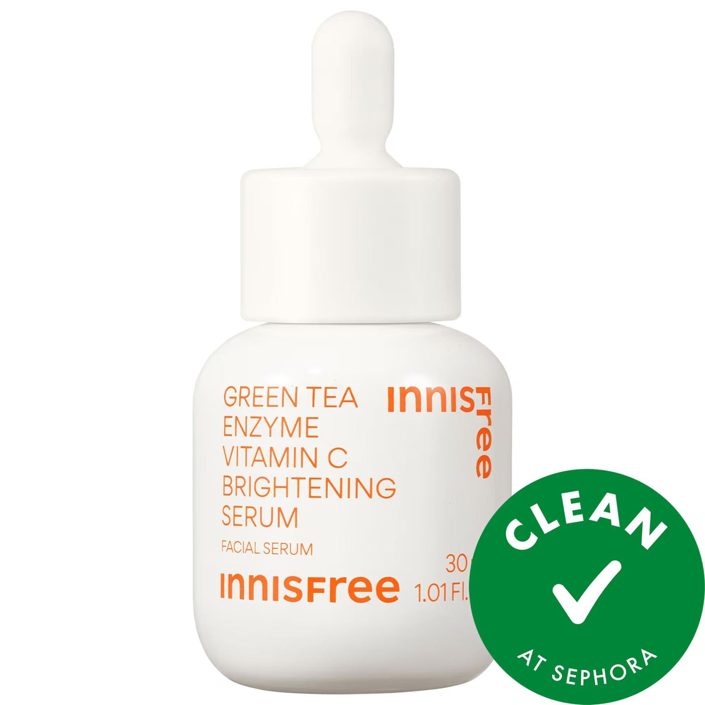 Green Tea Enzyme Vitamin C Brightening Serum | Fades Dark Spots, Evens Skin Tone, Exfoliates | Vegan & Cruelty-Free Skincare