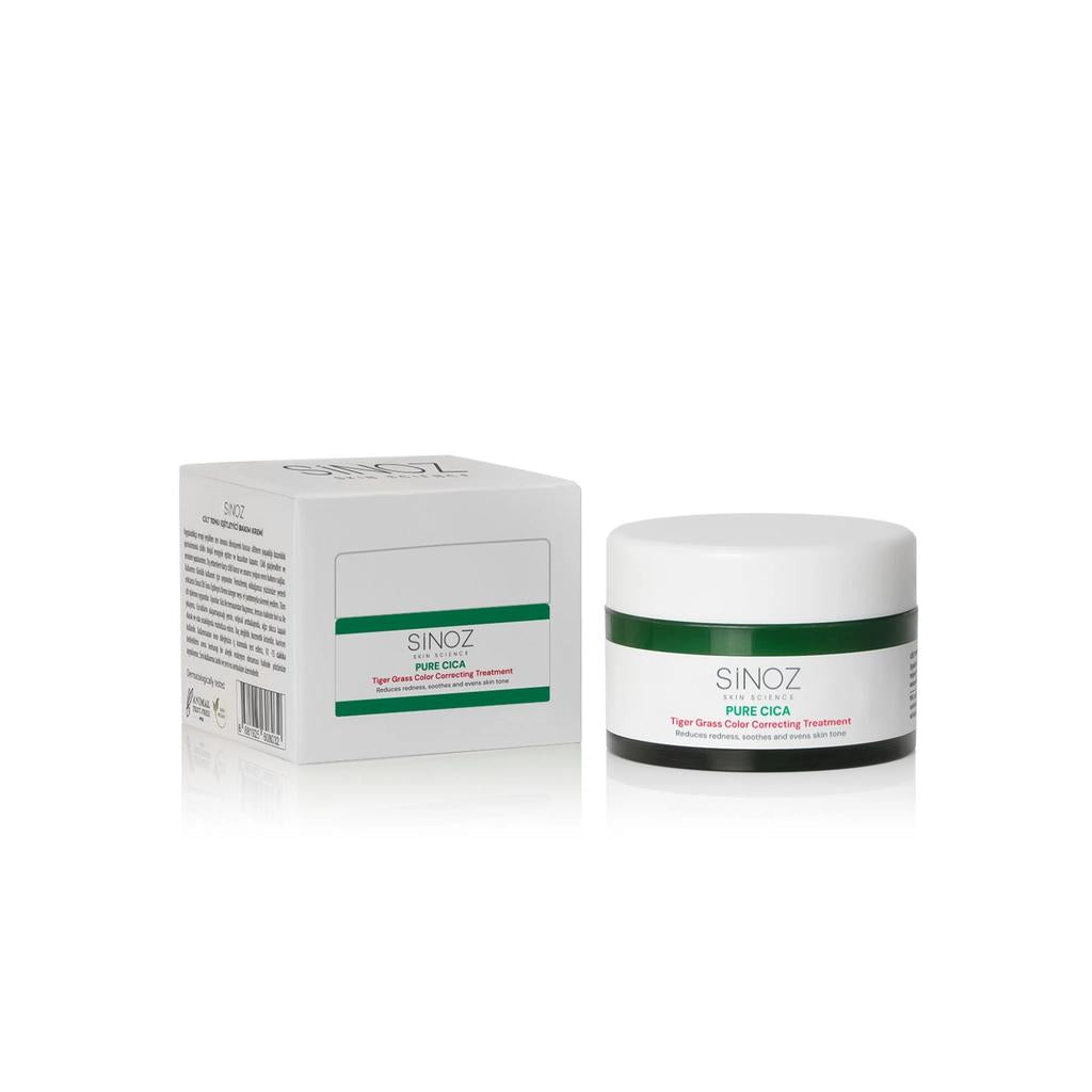 Sinoz Pure Cica Tiger Grass Color Correcting Face Cream 15 ml