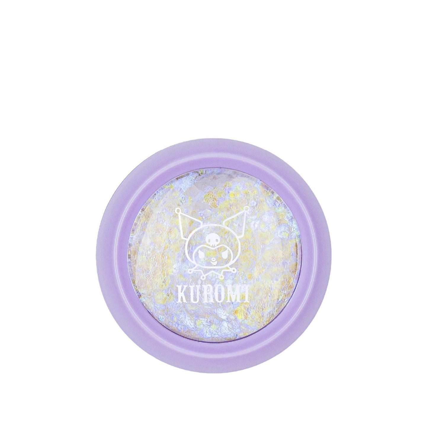 Soda Hello Kitty Ultra Violet Glitter Gel UFO 002 - UV Reactive Cosmetic Glitter for Nail Art & Body Decoration