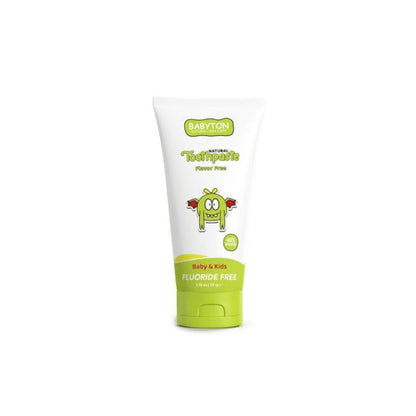 Babyton Natural Unflavored Baby & Kids Toothpaste 50g
