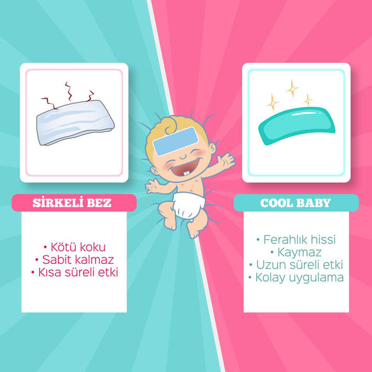 StopEver Cool Baby Hydrogel Patch - Cooling Comfort