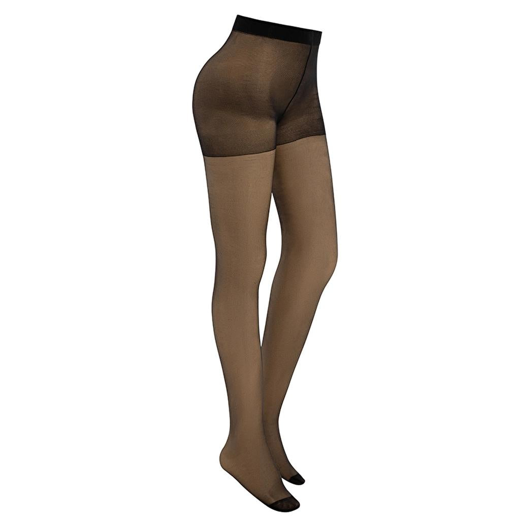 Eklips Black Pantyhose Classic Sheer Tights Size S