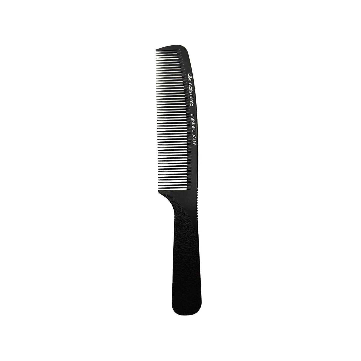 Claris Carbon Hair Comb 6419 Heat Resistant Styling Comb