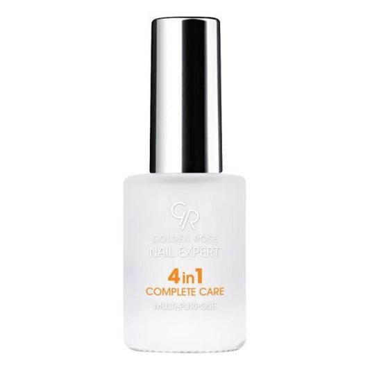 Golden Rose Nail Expert 4-in-1 Complete Care - Multi-Functional Nail Strengthener & Nourisher with Vitamins A, E, C, F - 11ml