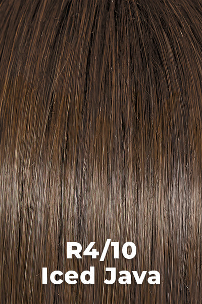 HD 21" Straight Claw Clip Pony – R4/10 Iced Java