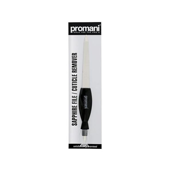 Repline Promani PR-401 Cuticle Pusher & Sapphire Nail File