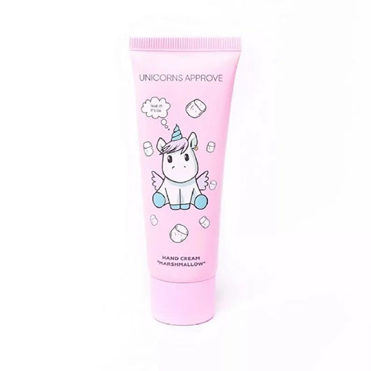 Soda Unicorns El Kremi Marshmallow Moisturizing Cream - Non-greasy Lotion, Scented Body Care, 50ml