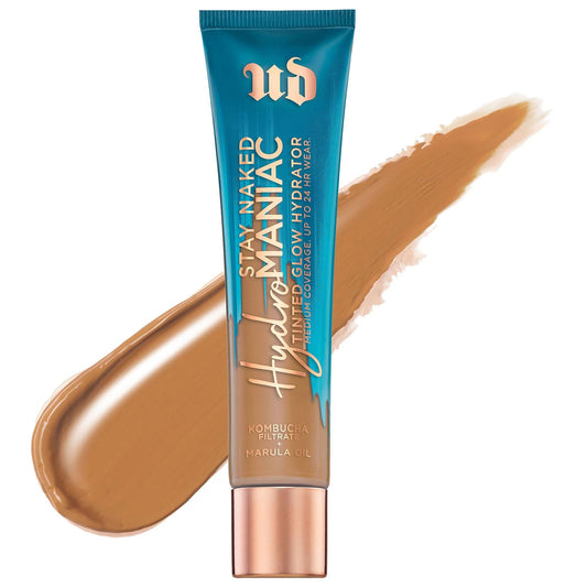 Hydromaniac Vegan, Non-Comedogenic Glowy Tinted Hydrator Foundation - Hydrating, Dewy Finish, Cruelty-Free Cosmetics