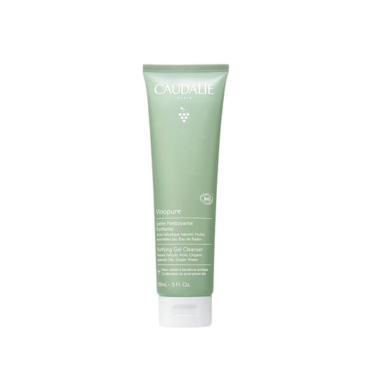 Caudalie Vinopure Face Cleansing Gel - Gentle, Effective Skincare for Healthy Skin, 5.07 fl oz