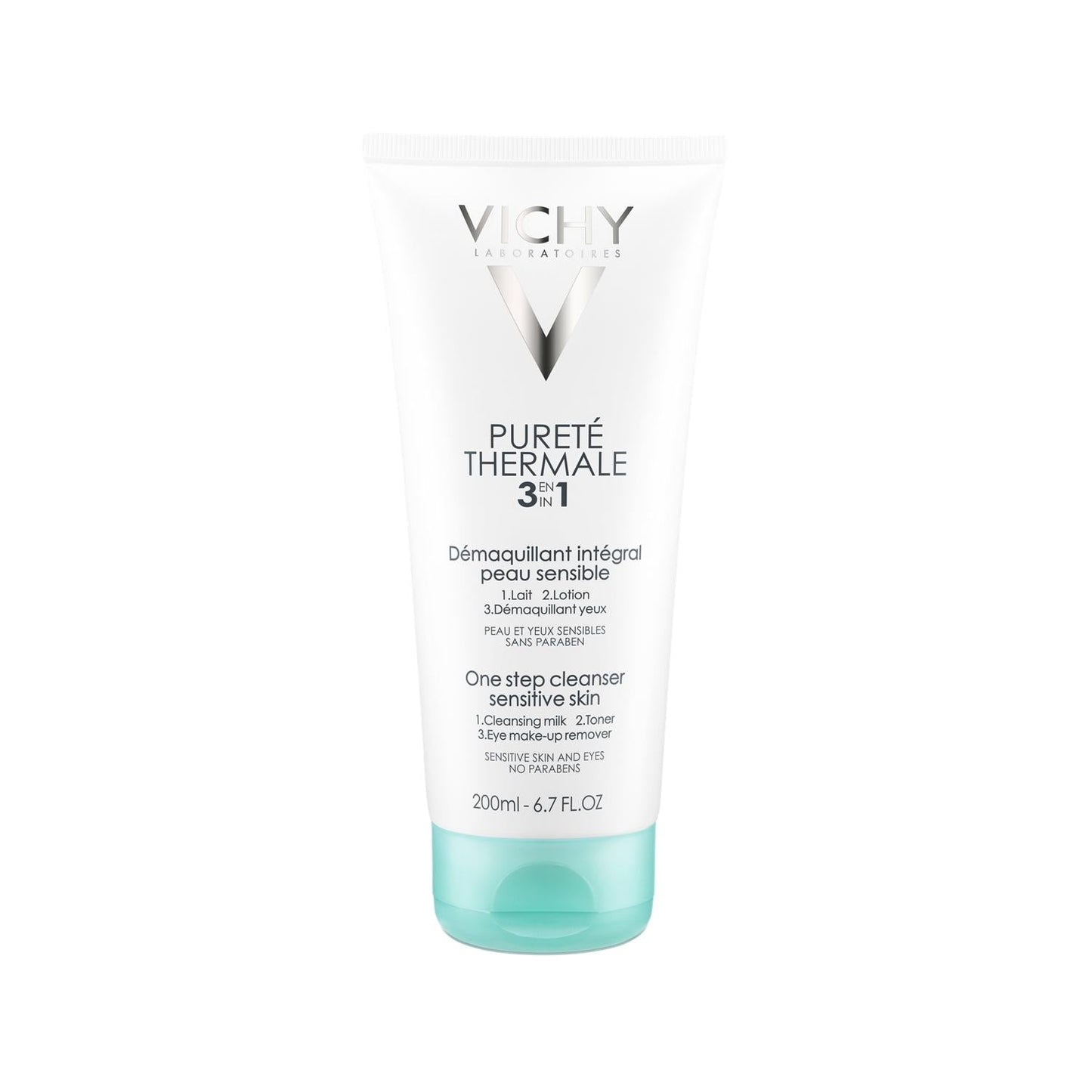 Vichy Purete Thermale 3-in-1 Face Cleanser - Simplifies Skincare Routine with Thermal Water Benefits