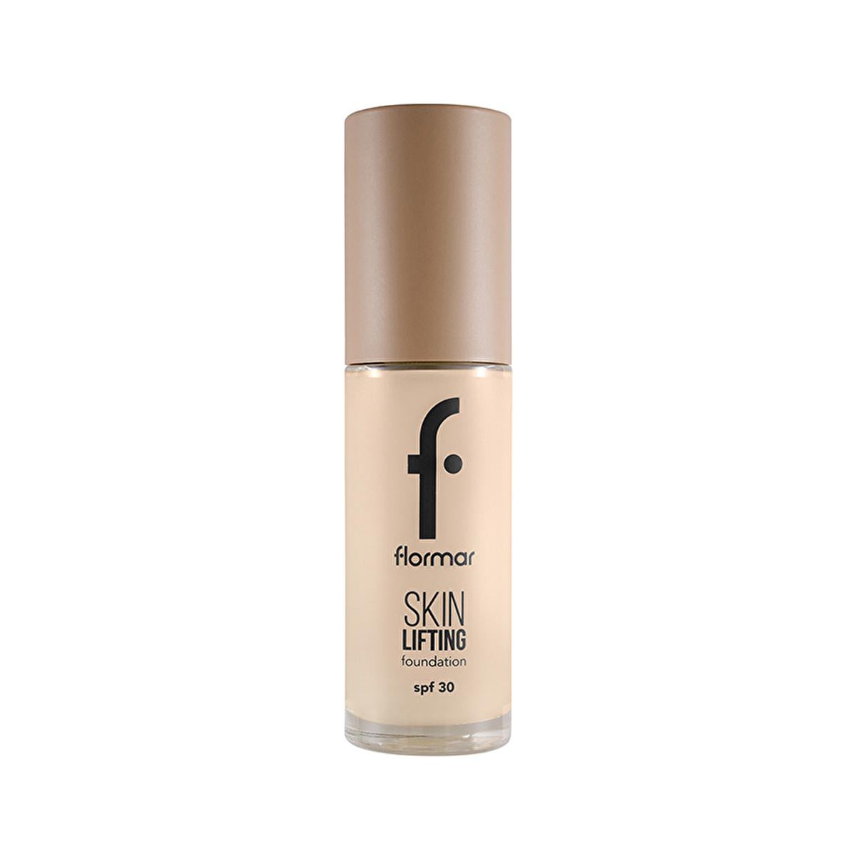 Flormar Anti-Aging Foundation Makeup - Natural Finish, SPF 30, Creamy Texture | Flormar Skin Lifting