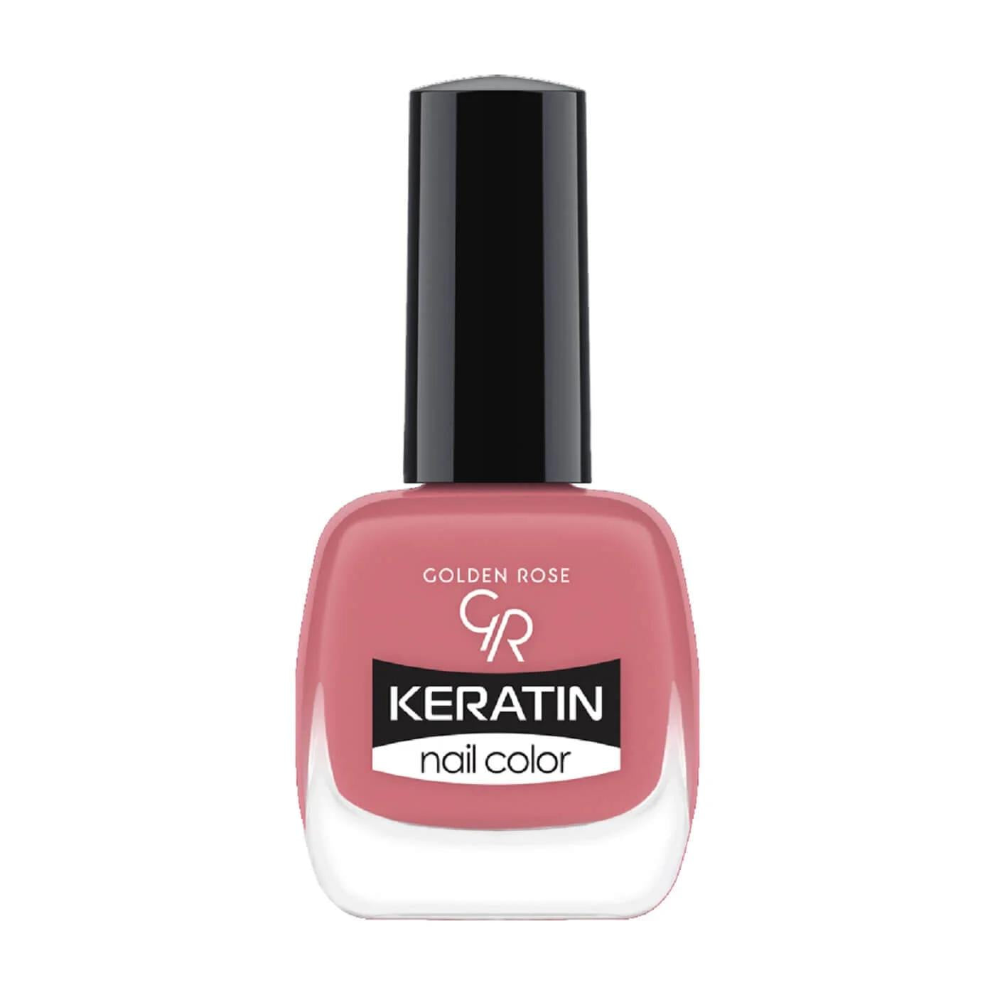 Golden Rose Keratin Nail Polish No 30 for Shiny Nails