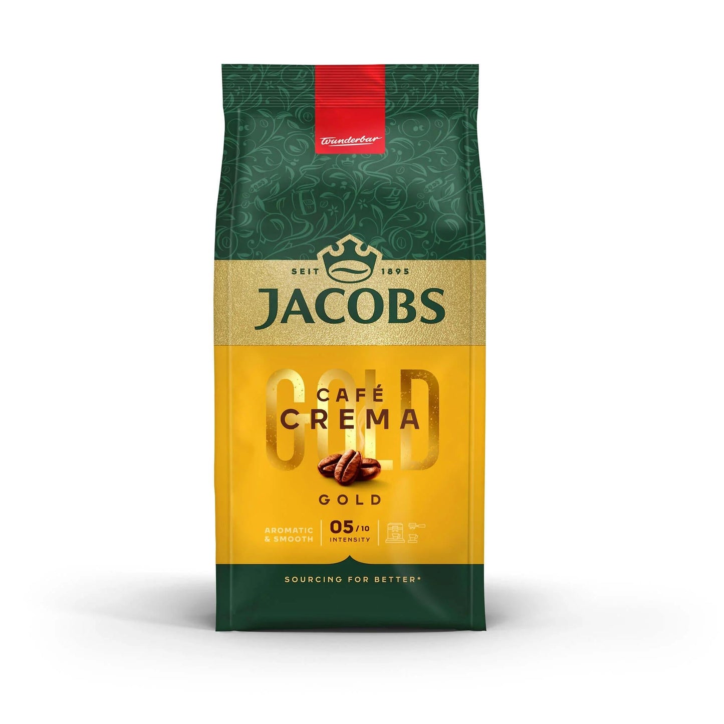 Jacobs Cafe Crema Whole Bean Coffee 500g