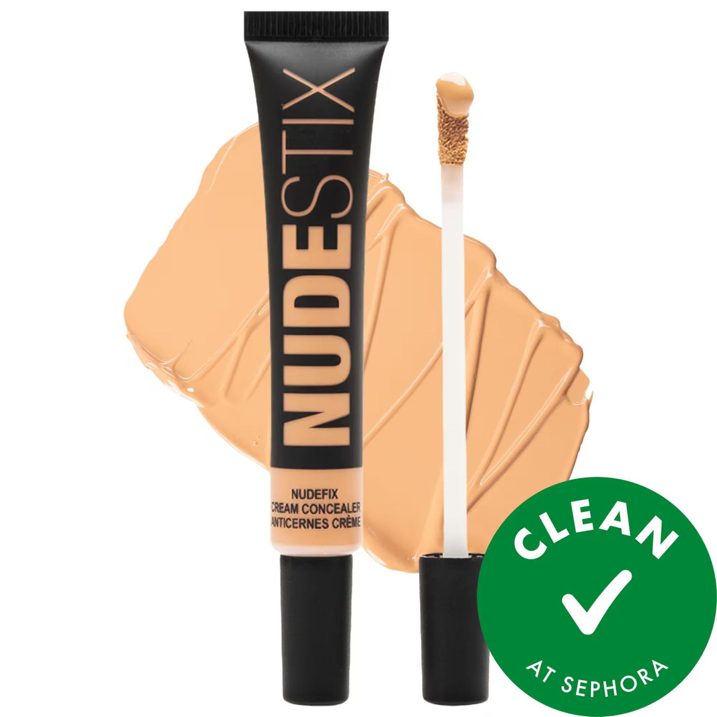 Nudefix Cream Concealer - Long-Wear, Buildable Coverage for Natural Finish