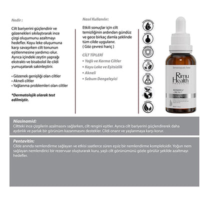 Rimu Health Niacinamide & Zinc Pore Tightening Serum 30 ml