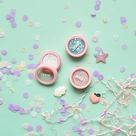 Soda Glitter Jel 002 Leo - Long-Lasting Glitter Gel for Cosmetic Use on Social Media