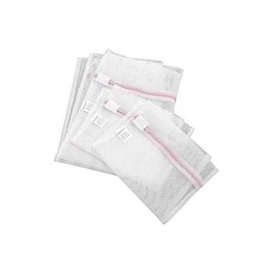 Ideenwelt Laundry Mesh Bag Set: Protect Delicates, Lingerie & Curtains in Washer - 3-Piece Wash Bags for Organized Laundry