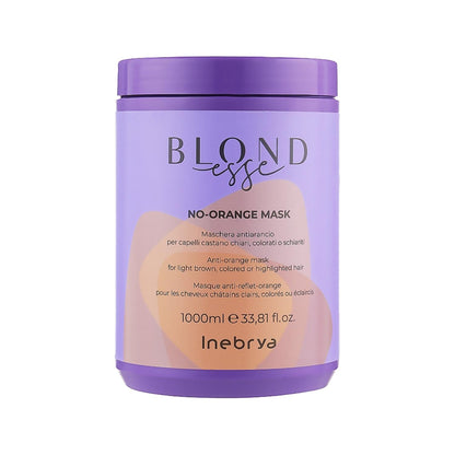 Inebrya Blondesse No Orange Mask Anti-Brass Hair Mask 1000 ml
