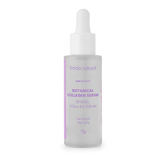 Bade Natural Collagen Face Serum: Anti-Aging, Wrinkle Reduction, Plant-Based Hydration for Radiant Skin | 30ml