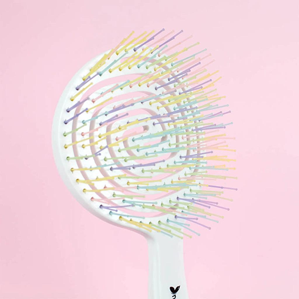 Nascita Pro Hair Brush 5 White for Gentle Detangling