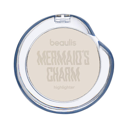 Beaulis Mermaid's Charm Highlighter: White Sands Illuminator for Shimmering, Glowing Skin
