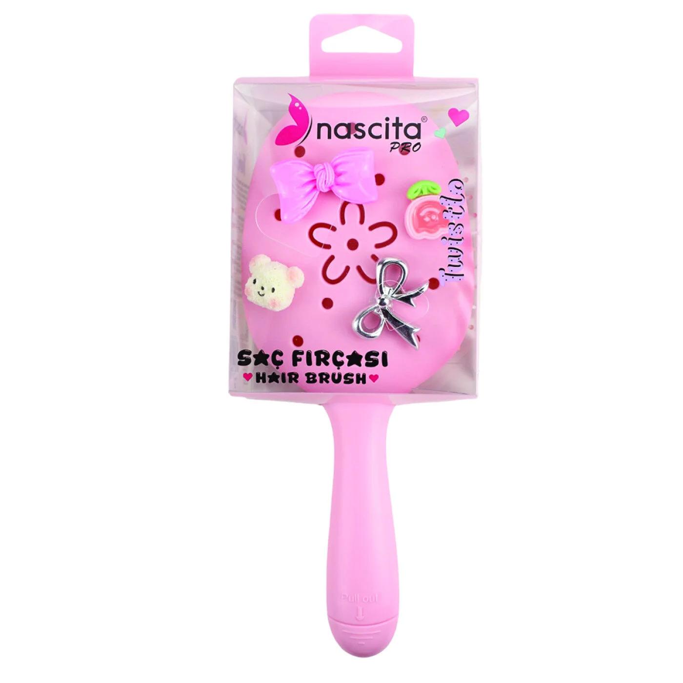 Nascita Twistlo Hair Brush in Light Pink