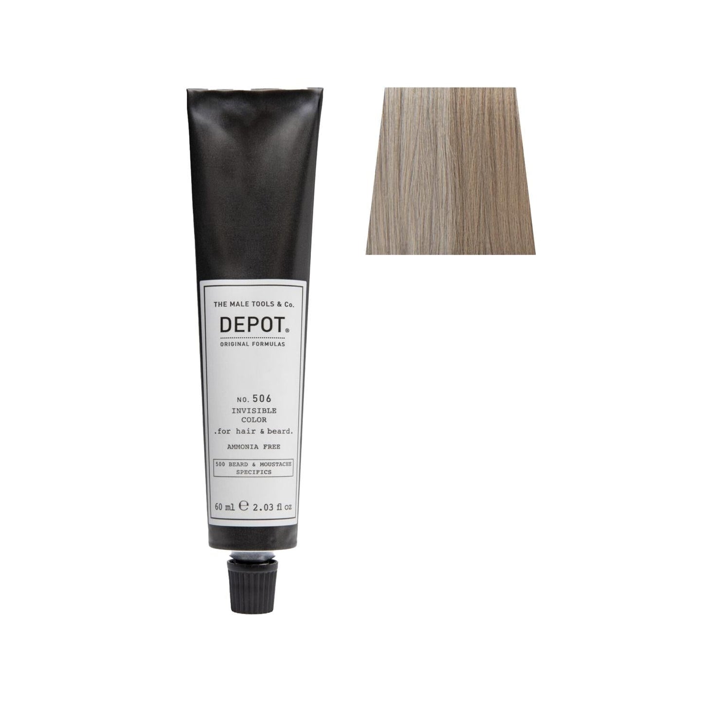 Depot No. 506 Invisible Colour Natural Titanium Hair Dye 60 ml