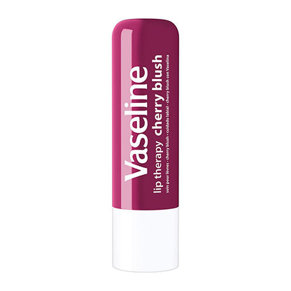 Vaseline Cherry Blush Lip Care - 48 Hour Moisturizing Lip Balm with Shea Butter for Dry, Chapped Lips
