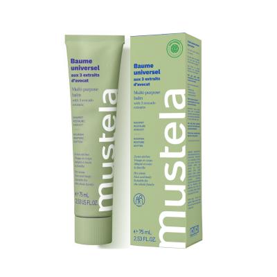 Mustela Multi-Purpose Avocado Balm - Nourishing Skincare for the Whole Family, Natural Dry Skin Relief
