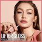 Maybelline New York Lifter Gloss - Hyaluronic Acid Lip Gloss for Moisturizing & Plumping - Non-Sticky Formula