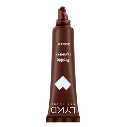 LYKD Peptide Lip Sheer Gloss 199 Cocoa Cake for Hydrated Lips