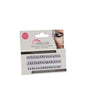 Maklora Natural Look False Eyelashes - 80 Individual Lashes, Medium Length, Black