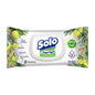 Solo Natural Wet Wipes with Lemon and Rosemary - Hypoallergenic, Chemical-Free, Gentle Cleansing for Hands and Face, Suitable for Babies and Sensitive Skin