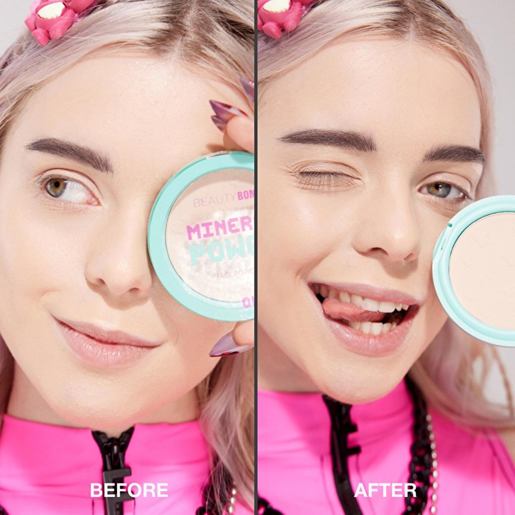 Beauty Bomb Mineral Powder 01 Matte Finish for Oily Skin