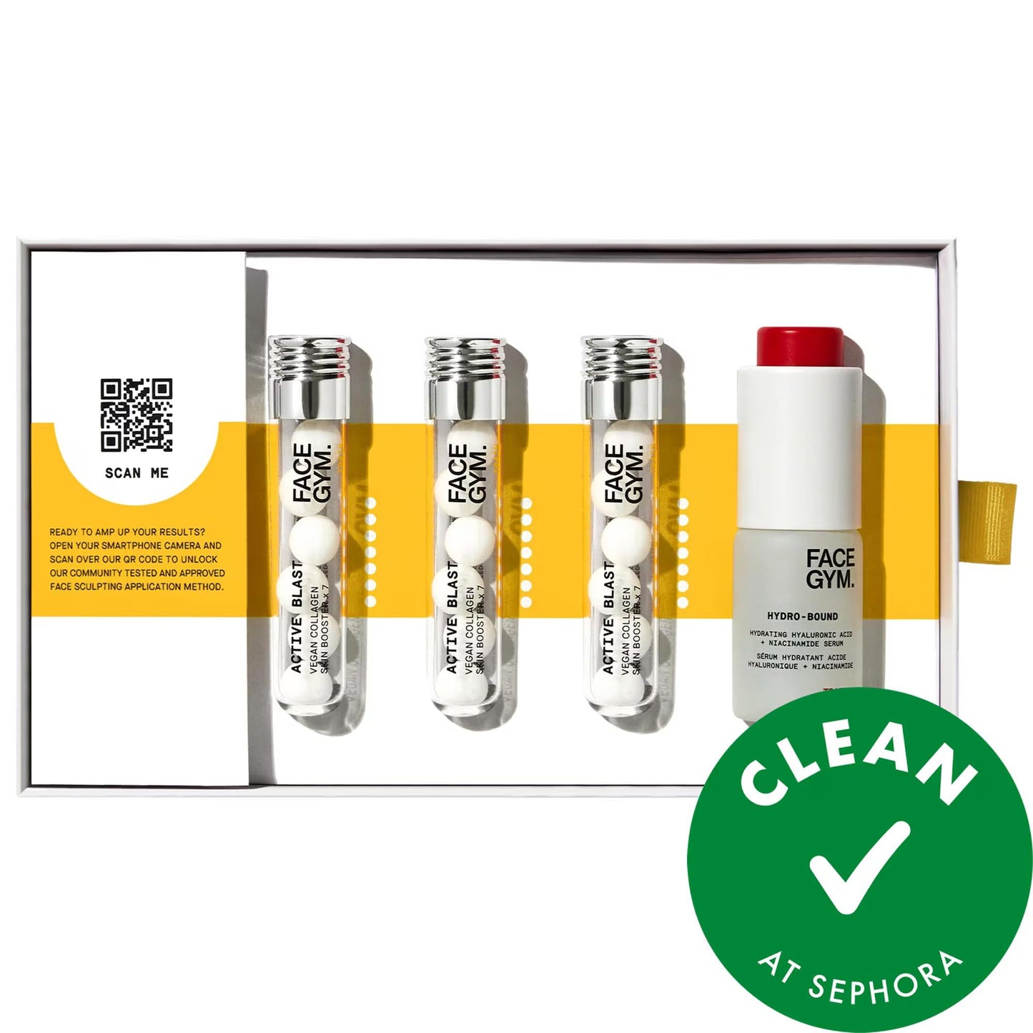 Active Blast Concentrated Collagen Daily Treatment - Vegan Collagen Skincare for Fine Lines & Wrinkles
