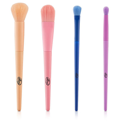 Eklips Colorful Makeup Brush Set for Flawless Application