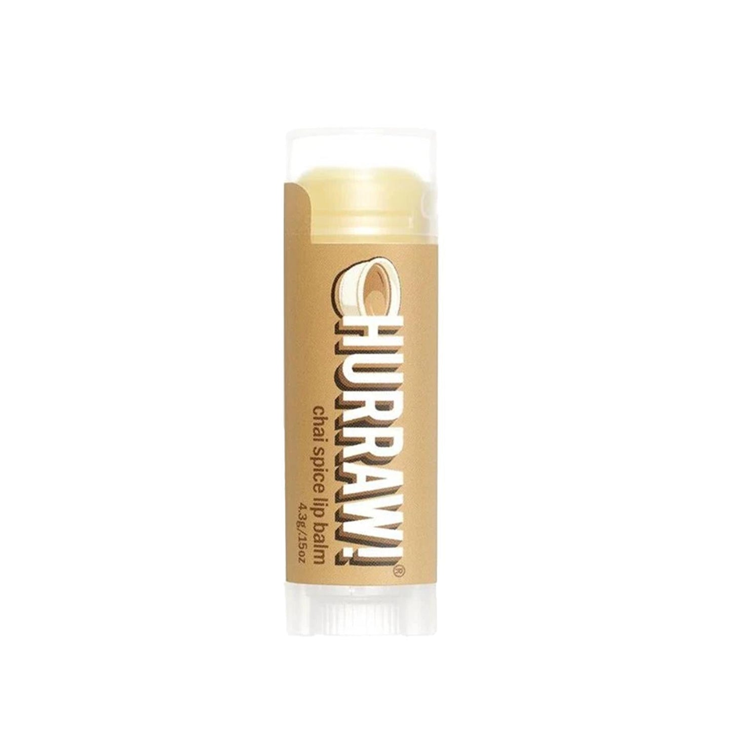 Hurraw Chai Spice Lip Balm Hydrating Daily Care 4.8g