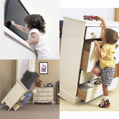 Miny Furniture Safety Anti-Tip Device - Earthquake Safety Device for TV and Furniture Securing