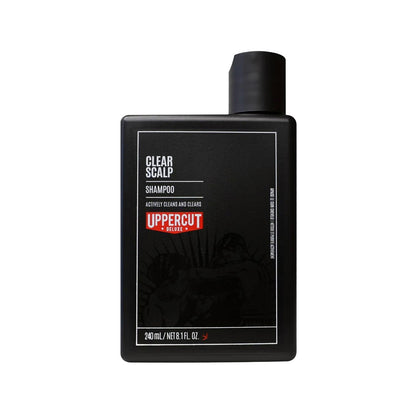 Uppercut Deluxe Clear Scalp Shampoo for Dry Flaky Hair 240 ml