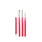 Nascita Nail Art Brush Set - 4 Piece Professional Nail Decoration Tool for Beauty Enthusiasts