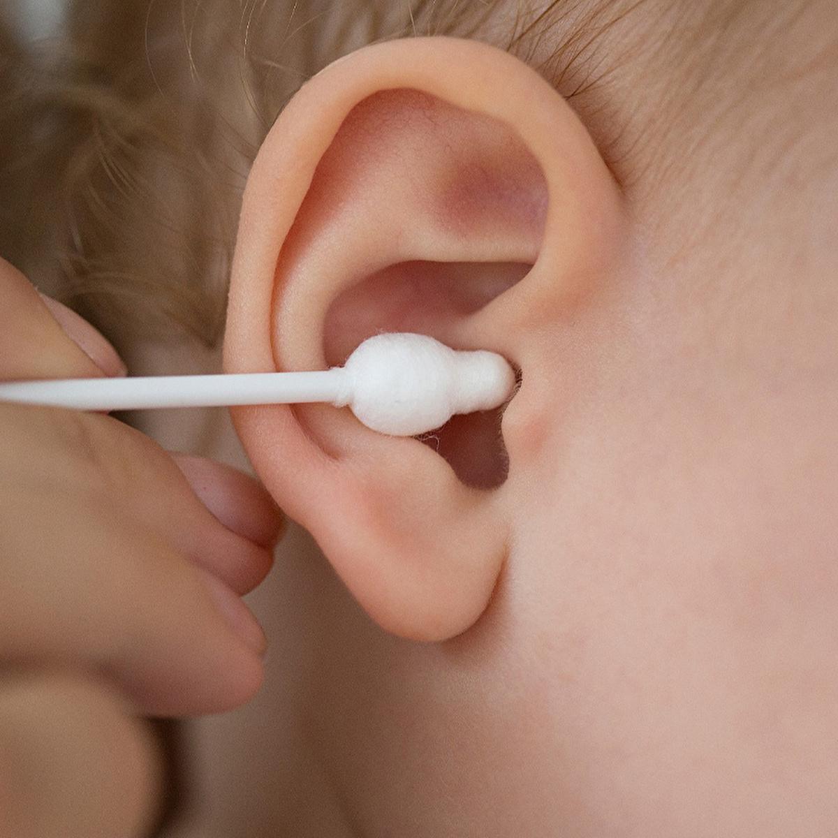 Babyjem Baby Cotton Swabs - Safe & Hygienic Infant Ear Cleaning, 60 Count