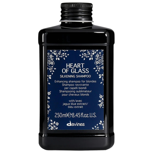Heart of Glass Silkening Shampoo for Blondes - Anti-Brass, Vegan, Color-Safe - Brighten, Nourish & Enhance Your Blonde Hair
