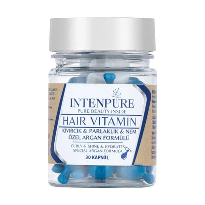 Intenpure Hair Vitamin Capsules for Wavy Hair 30 Capsules