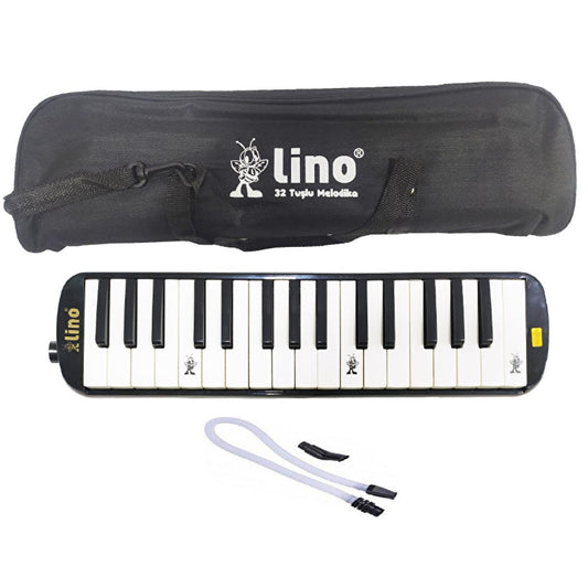 Lino Melodika 32-Key Melodica with Cloth Bag - Ideal for Music Education and Enthusiasts
