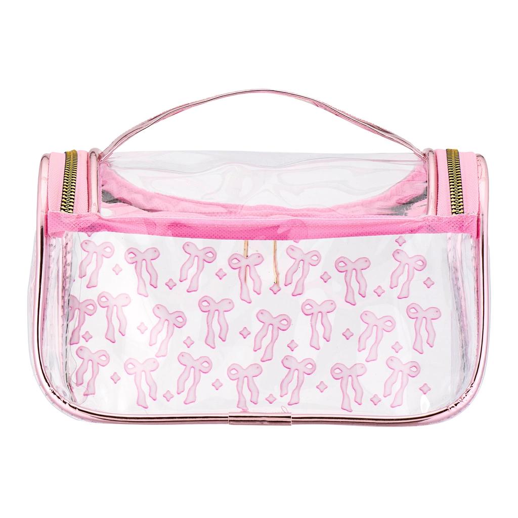 Eklips Bow Cosmetic Bag for Makeup and Travel