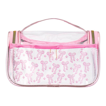 Eklips Bow Cosmetic Bag for Makeup and Travel