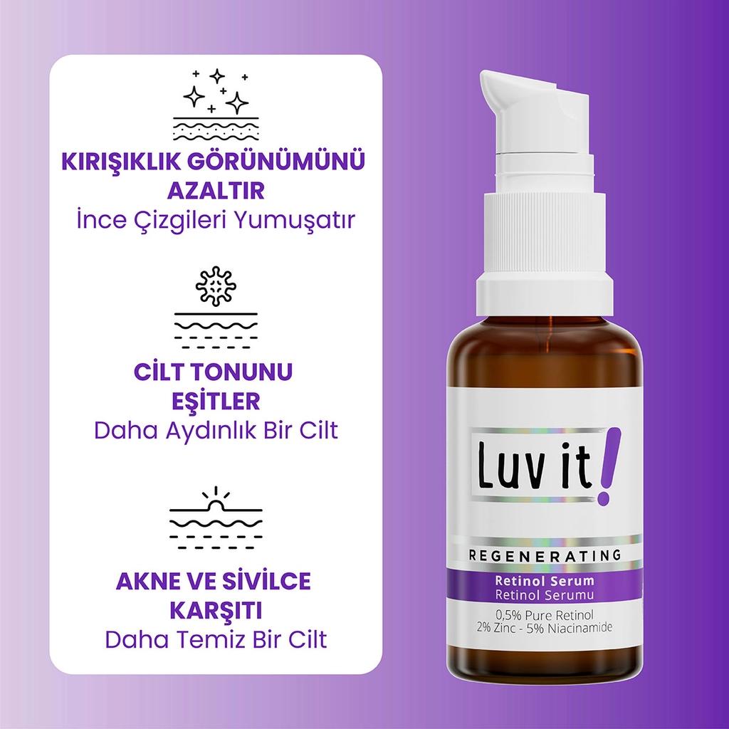 Luv it! Retinol & Niacinamide Smoothing Serum 30 ml
