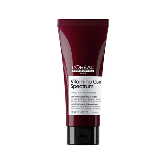 Loreal Professionnel Vitamino Color Hair Conditioner: Shine Enhancing Color Protection for Color Treated & Dyed Hair - 6.76 fl oz