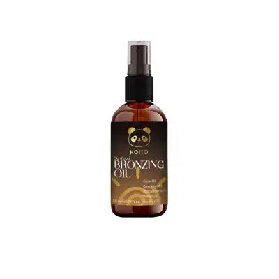 Hoito Bronzing Oil - Natural Skincare for a Sun-Kissed Glow, Moisturizing Oil with Argan Oil, Paraben Free
