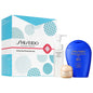 Shiseido Active Sun Protection Set SPF 60+: Anti-Aging, Water Resistant Sunscreen & Wrinkle Smoothing for Outdoor Activities